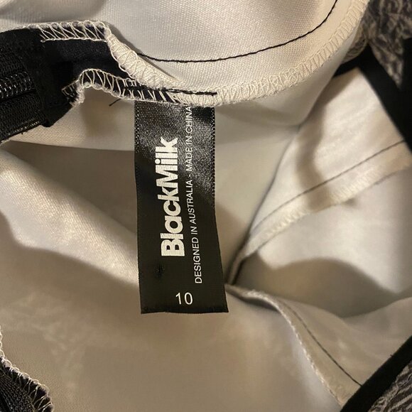 Blackmilk Clothing Printed Pleated Mini Skirt - Picture 2 of 3